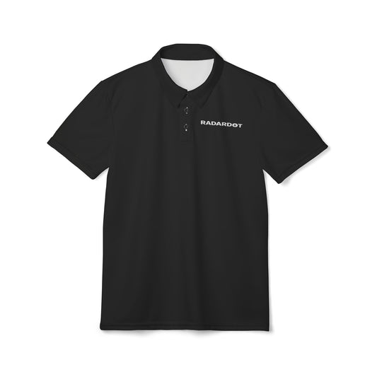RadarDot Black Polo Shirt