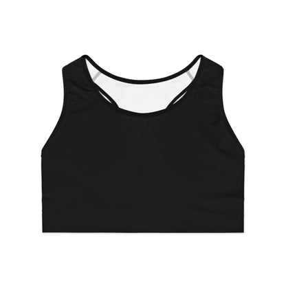 RadarDot Black Sports Bra